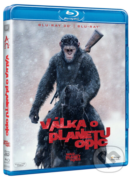 Film: Válka o planetu opic 3D (Matt Reeves) (Blu-ray3D). Bonton Film, 2017 Film: Válka o planetu opic 3D (Matt Reeves) (Blu-ray3D). Bonton Film, 2017