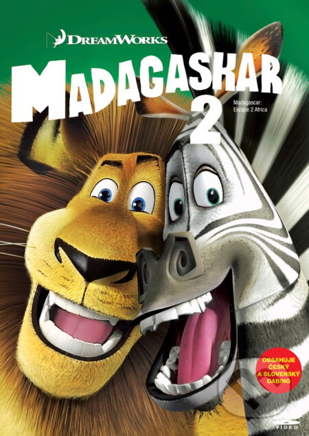 Film: Madagaskar 2 (Tom McGrath, Marc Forster, Eric Darnell a Tom Mc- Grath) (DVD). Bonton Film, 2017 Film: Madagaskar 2 (Tom McGrath, Marc Forster, Eric Darnell a Tom Mc- Grath) (DVD). Bonton Film, 2017