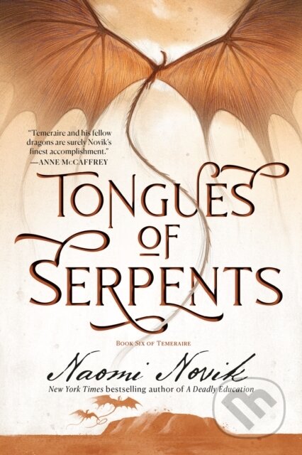 Kniha: Tongues of Serpents (Naomi Novik). Del Rey, 2022 Kniha: Tongues of Serpents (Naomi Novik). Del Rey, 2022