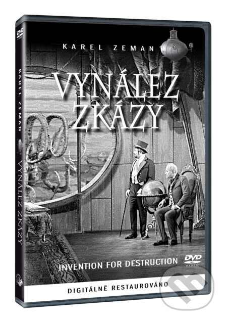 Film: Vynález zkázy DVD - restaurovaná verze (Karel Zeman) (DVD). Magicbox, 2025 Film: Vynález zkázy DVD - restaurovaná verze (Karel Zeman) (DVD). Magicbox, 2025