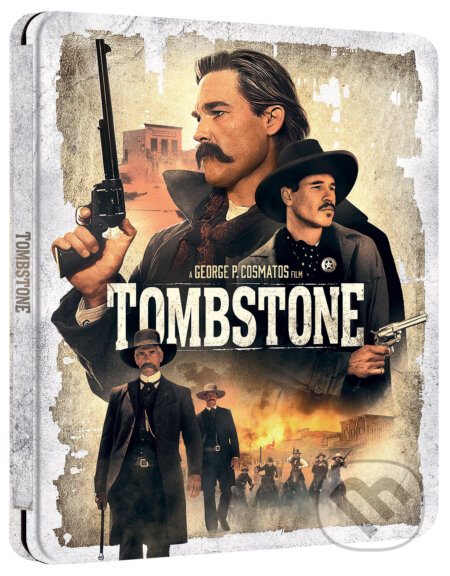 Film: Tombstone 2BD - Limitovaná sběratelská edice - steelbook (George P. Cosmatos) (Steelbook). Magicbox, 2025 Film: Tombstone 2BD - Limitovaná sběratelská edice - steelbook (George P. Cosmatos) (Steelbook). Magicbox, 2025