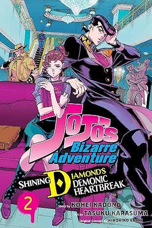 Kniha: JoJo's Bizarre Adventure: Shining Diamond's Demonic Heartbreak, Vol. 2 (Hirohiko Araki). Viz Media, 2025 Kniha: JoJo's Bizarre Adventure: Shining Diamond's Demonic Heartbreak, Vol. 2 (Hirohiko Araki). Viz Media, 2025