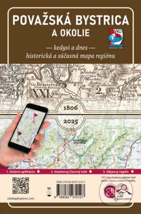 Považská Bystrica a okolie (VKÚ Harmanec). VKÚ Harmanec, 2025 Považská Bystrica a okolie (VKÚ Harmanec). VKÚ Harmanec, 2025