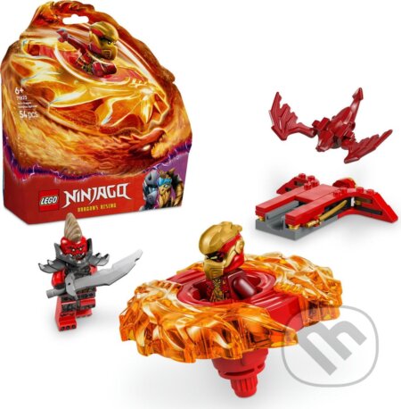 Společenská hra: LEGO® Ninjago® 71823 Kaiov dračí Spinjitzu spinner (LEGO). LEGO, 2025 Společenská hra: LEGO® Ninjago® 71823 Kaiov dračí Spinjitzu spinner (LEGO). LEGO, 2025