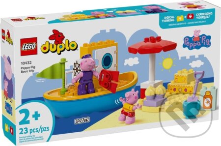 Společenská hra: LEGO® DUPLO® 10432 Prasiatko Peppa a výlet na loďke (LEGO). LEGO, 2025 Společenská hra: LEGO® DUPLO® 10432 Prasiatko Peppa a výlet na loďke (LEGO). LEGO, 2025