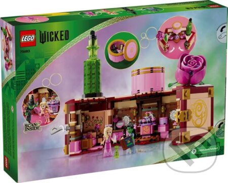 Spoločenská hra: LEGO® Wicked 75683 Študentský internát Glindy a Elphaby (LEGO). LEGO, 2025 Spoločenská hra: LEGO® Wicked 75683 Študentský internát Glindy a Elphaby (LEGO). LEGO, 2025