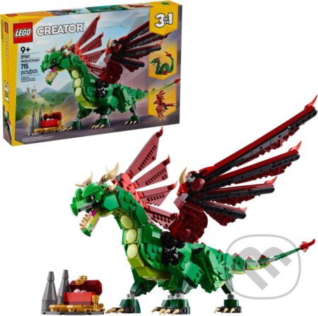 Spoločenská hra: LEGO® Creator 3 v 1 31161 Stredoveký drak (LEGO). LEGO, 2025 Spoločenská hra: LEGO® Creator 3 v 1 31161 Stredoveký drak (LEGO). LEGO, 2025