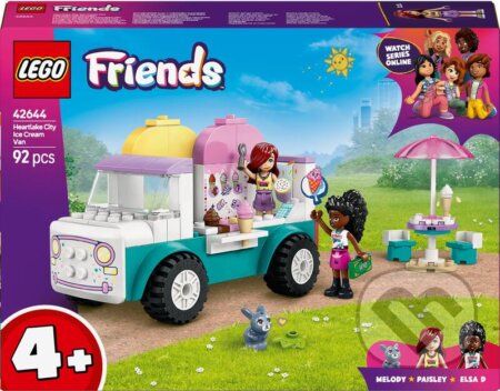 Spoločenská hra: LEGO® Friends 42644 Zmrzlinárske auto v mestečku Heartlake (LEGO). LEGO, 2025 Spoločenská hra: LEGO® Friends 42644 Zmrzlinárske auto v mestečku Heartlake (LEGO). LEGO, 2025