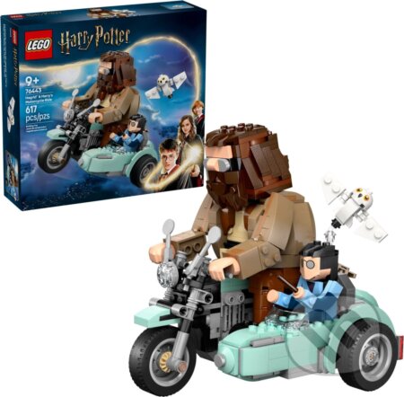 Společenská hra: LEGO® Harry Potter™ 76443 Hagrid™ a Harry na motorke (LEGO). LEGO, 2025 Společenská hra: LEGO® Harry Potter™ 76443 Hagrid™ a Harry na motorke (LEGO). LEGO, 2025