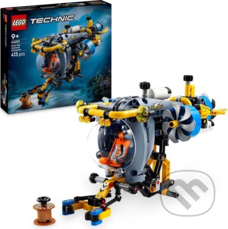 Společenská hra: LEGO® Technic 42201 Hlbokomorská výskumná ponorka (LEGO). LEGO, 2025 Společenská hra: LEGO® Technic 42201 Hlbokomorská výskumná ponorka (LEGO). LEGO, 2025