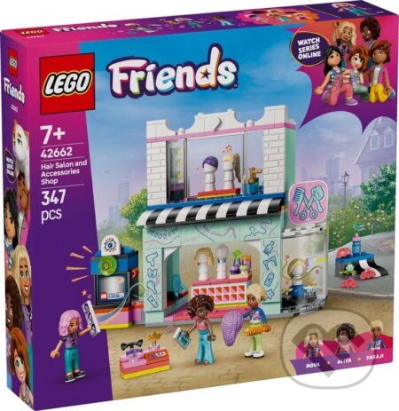 Spoločenská hra: LEGO® Friends 42662 Kaderníctvo a obchod s doplnkami (LEGO). LEGO, 2025 Spoločenská hra: LEGO® Friends 42662 Kaderníctvo a obchod s doplnkami (LEGO). LEGO, 2025