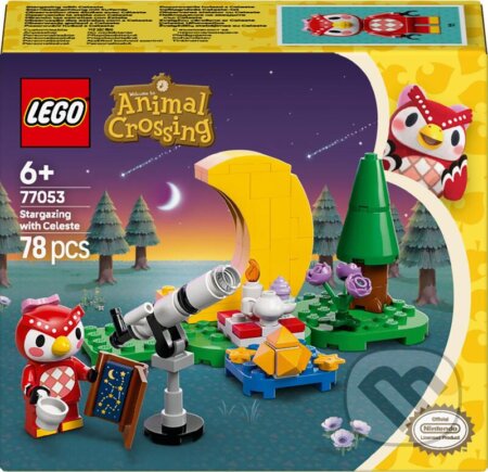 Spoločenská hra: LEGO® Animal Crossing™ 77053 Pozorovanie hviezd s Celeste (LEGO). LEGO, 2025 Spoločenská hra: LEGO® Animal Crossing™ 77053 Pozorovanie hviezd s Celeste (LEGO). LEGO, 2025
