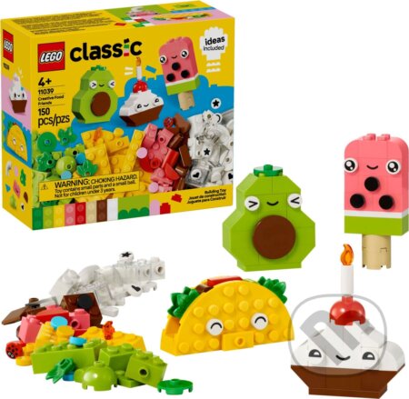 Společenská hra: LEGO® Classic 11039 Kreatívne jedlo (LEGO). LEGO, 2025 Společenská hra: LEGO® Classic 11039 Kreatívne jedlo (LEGO). LEGO, 2025