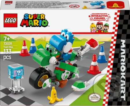 Spoločenská hra: LEGO® Super Mario™ 72031 Mario Kart™ – Yoshi Bike (LEGO). LEGO, 2025 Spoločenská hra: LEGO® Super Mario™ 72031 Mario Kart™ – Yoshi Bike (LEGO). LEGO, 2025