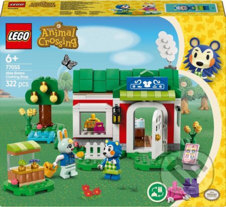 Spoločenská hra: LEGO® Animal Crossing™ 77055 Obchod s oblečením Able Sisters (LEGO). LEGO, 2025 Spoločenská hra: LEGO® Animal Crossing™ 77055 Obchod s oblečením Able Sisters (LEGO). LEGO, 2025