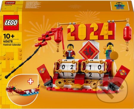 Spoločenská hra: LEGO® Iconic 40678 Kalendár sviatkov (LEGO). LEGO, 2025 Spoločenská hra: LEGO® Iconic 40678 Kalendár sviatkov (LEGO). LEGO, 2025