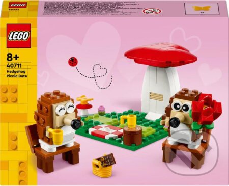 Spoločenská hra: LEGO® Iconic 40711 Ježkovia na pikniku (LEGO). LEGO, 2025 Spoločenská hra: LEGO® Iconic 40711 Ježkovia na pikniku (LEGO). LEGO, 2025