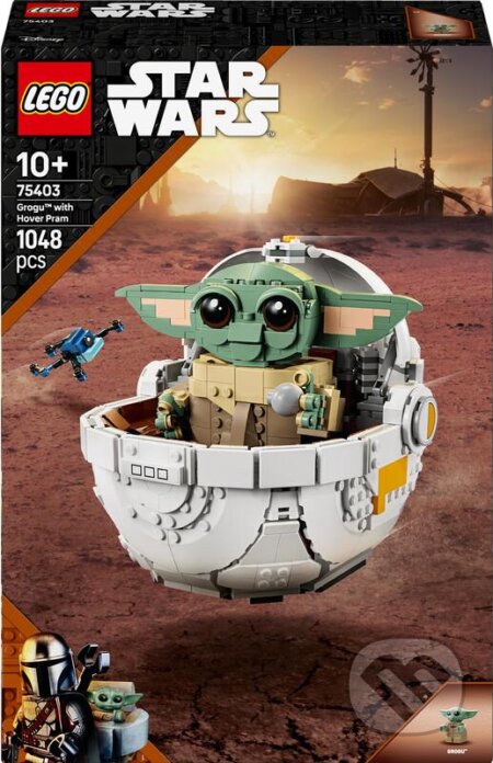 Společenská hra: LEGO® Star Wars™ 75403 Grogu™ vo vznášajúcom sa kočíku (LEGO). LEGO, 2025 Společenská hra: LEGO® Star Wars™ 75403 Grogu™ vo vznášajúcom sa kočíku (LEGO). LEGO, 2025