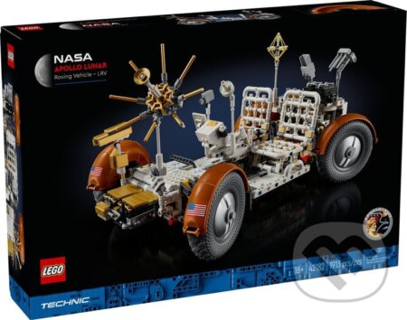Spoločenská hra: LEGO® Technic 42182 Lunárne prieskumné vozidlo NASA Apollo - LRV (LEGO). LEGO, 2025 Spoločenská hra: LEGO® Technic 42182 Lunárne prieskumné vozidlo NASA Apollo - LRV (LEGO). LEGO, 2025