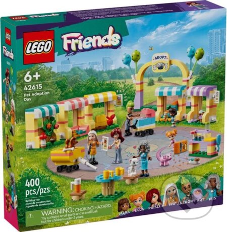 Společenská hra: LEGO® Friends 42615 Deň adopcie zvierat (LEGO). LEGO, 2025 Společenská hra: LEGO® Friends 42615 Deň adopcie zvierat (LEGO). LEGO, 2025