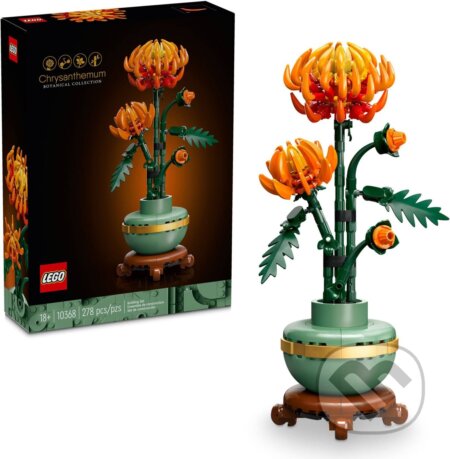 Společenská hra: LEGO® Icons 10368 Chryzantéma (LEGO). LEGO, 2025 Společenská hra: LEGO® Icons 10368 Chryzantéma (LEGO). LEGO, 2025