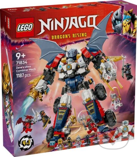 Spoločenská hra: LEGO® NINJAGO® 71834 Zaneov ultrakombo robot (LEGO). LEGO, 2025 Spoločenská hra: LEGO® NINJAGO® 71834 Zaneov ultrakombo robot (LEGO). LEGO, 2025