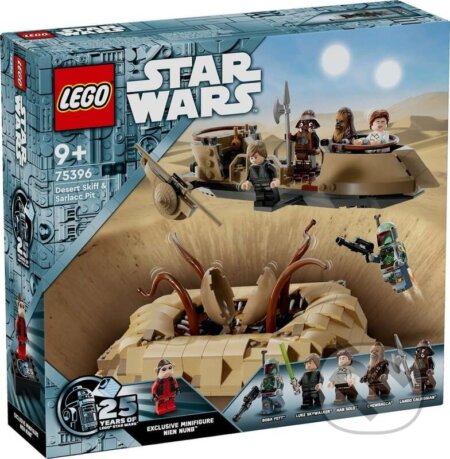 Spoločenská hra: LEGO® Star Wars™ 75396 Púštny skif a Sarlaccova jama (LEGO). LEGO, 2025 Spoločenská hra: LEGO® Star Wars™ 75396 Púštny skif a Sarlaccova jama (LEGO). LEGO, 2025