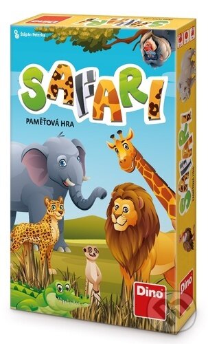 Společenská hra: Hra Safari (Dino). Dino, 2025 Společenská hra: Hra Safari (Dino). Dino, 2025