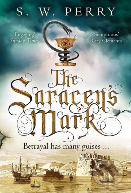 Kniha: The Saracen's Mark (S. W. Perry). Corvus, 2021 Kniha: The Saracen's Mark (S. W. Perry). Corvus, 2021