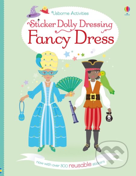 Kniha: Sticker Dolly Dressing Fancy Dress (Emily Bone). Usborne, 2017 Kniha: Sticker Dolly Dressing Fancy Dress (Emily Bone). Usborne, 2017
