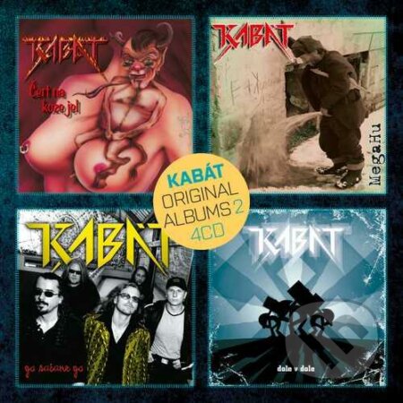 Hudební CD: Kabát: Original Albums VOL.2 (Warner Music). Warner Music, 2017 Hudební CD: Kabát: Original Albums VOL.2 (Warner Music). Warner Music, 2017