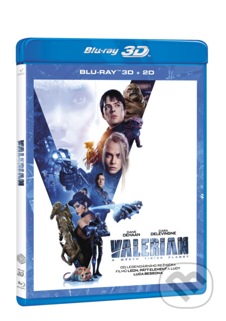 Film: Valerian a město tisíce planet 3D (Luc Besson) (Blu-ray3D). Magicbox, 2017 Film: Valerian a město tisíce planet 3D (Luc Besson) (Blu-ray3D). Magicbox, 2017