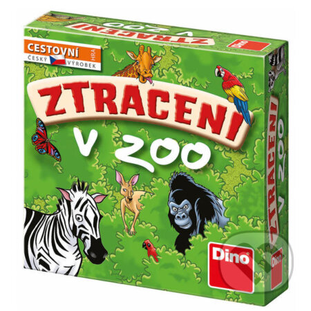 Společenská hra: Ztraceni v zoo (Dino). Dino, 2017 Společenská hra: Ztraceni v zoo (Dino). Dino, 2017