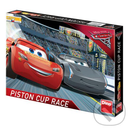 Spoločenská hra: Cars 3 piston cup race (Dino). Dino, 2017 Spoločenská hra: Cars 3 piston cup race (Dino). Dino, 2017