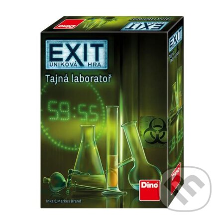 Spoločenská hra: Úniková hra: Tajná laboratoř (Dino). Dino, 2017 Spoločenská hra: Úniková hra: Tajná laboratoř (Dino). Dino, 2017