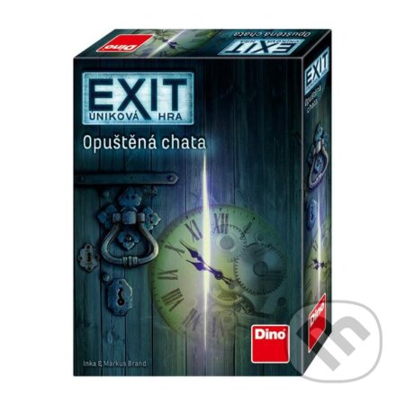 Spoločenská hra: Exit úniková hra: Opuštěná chata (Dino). Dino, 2017 Spoločenská hra: Exit úniková hra: Opuštěná chata (Dino). Dino, 2017