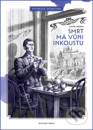 Kniha: Smrt má vůni inkoustu (Vilém Křížek). Mystery Press, 2017 Kniha: Smrt má vůni inkoustu (Vilém Křížek). Mystery Press, 2017