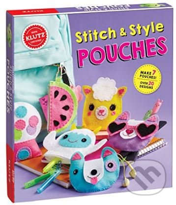 Stitch and Style Pouches - Eva Steele-Staccio, Klutz, 2017