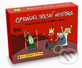 Spoločenská hra: Opráski sčeskí historje - Karetní hra (jaz a Ondřej Paška). Grada, 2017 Spoločenská hra: Opráski sčeskí historje - Karetní hra (jaz a Ondřej Paška). Grada, 2017