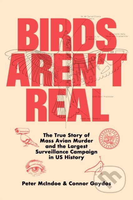 Kniha: Birds Aren't Real (Peter McIndoe). St. Martin´s Press, 2024 Kniha: Birds Aren't Real (Peter McIndoe). St. Martin´s Press, 2024