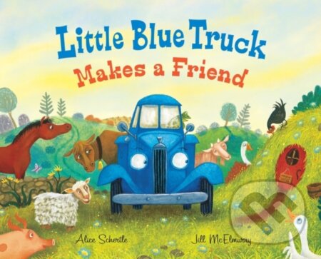 Kniha: Little Blue Truck Makes a Friend (Alice Schertle). Clarion Books, 2022 Kniha: Little Blue Truck Makes a Friend (Alice Schertle). Clarion Books, 2022