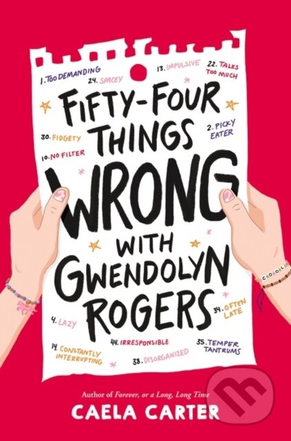 Kniha: Fifty-Four Things Wrong with Gwendolyn Rogers (Caela Carter). Quill Tree Books, 2021 Kniha: Fifty-Four Things Wrong with Gwendolyn Rogers (Caela Carter). Quill Tree Books, 2021