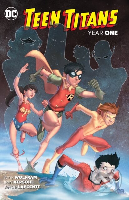 Kniha: Teen Titans: Year One (New Edition) (Amy Wolfram a Karl Kerschl). DC Comics, 2024 Kniha: Teen Titans: Year One (New Edition) (Amy Wolfram a Karl Kerschl). DC Comics, 2024