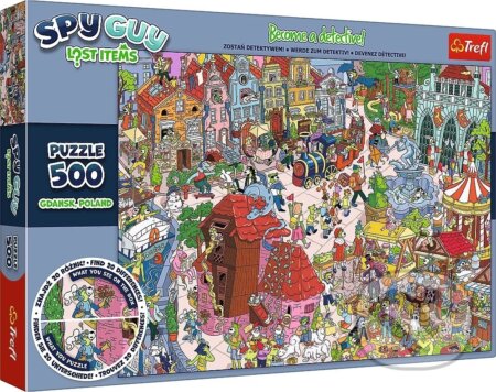 Puzzle: Kolekcia Spy Guy Lost: Gdansk (Trefl). Trefl, 2025 Puzzle: Kolekcia Spy Guy Lost: Gdansk (Trefl). Trefl, 2025