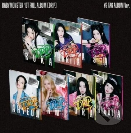 Hudební CD: Babymonster: DRIP (YG Tag Album) (KS) (Bertus). Bertus, 2024 Hudební CD: Babymonster: DRIP (YG Tag Album) (KS) (Bertus). Bertus, 2024