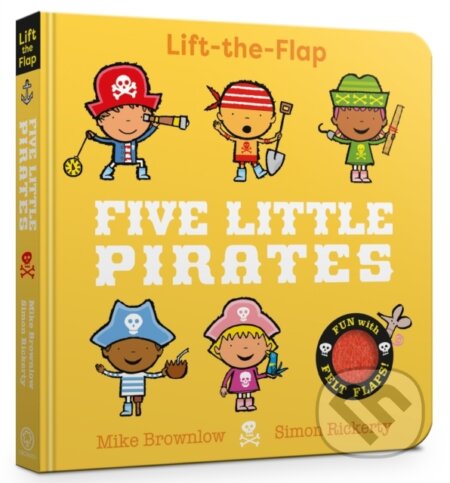 Kniha: Five Little Pirates (Mike Brownlow). Orchard, 2025 Kniha: Five Little Pirates (Mike Brownlow). Orchard, 2025