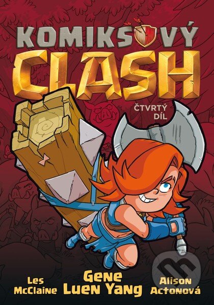 Kniha: Komiksový Clash 4 (Luen Gene Yang a Les McClaine). Crew, 2025 Kniha: Komiksový Clash 4 (Luen Gene Yang a Les McClaine). Crew, 2025