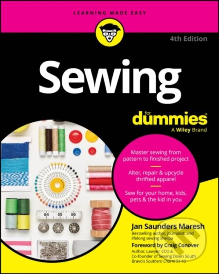 Kniha: Sewing For Dummies (Maresh Jan Saunders). , 2024 Kniha: Sewing For Dummies (Maresh Jan Saunders). , 2024