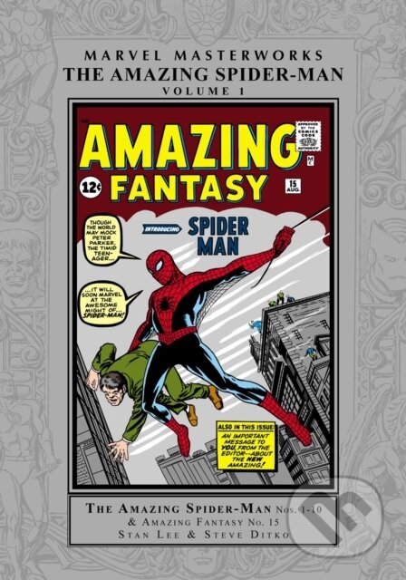 Kniha: Marvel Masterworks: The Amazing Spider-Man Vol. 1 (Stan Lee). , 2023 Kniha: Marvel Masterworks: The Amazing Spider-Man Vol. 1 (Stan Lee). , 2023