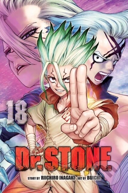 Kniha: Dr. STONE, Vol. 18 (Riichiro Inagaki). Viz Media, 2021 Kniha: Dr. STONE, Vol. 18 (Riichiro Inagaki). Viz Media, 2021